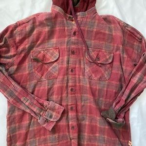 Hooded flannel